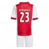 Ajax Steven Berghuis #23 Hjemmedraktsett Barn 2025-26 Kortermet (+ korte bukser)